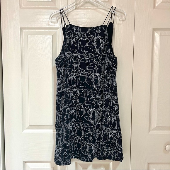 NWOT Urban Outfitters Silence + Noise Ella Abstract Sleeveless Dress - Picture 2 of 16